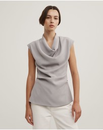 Witchery - Crepe Cowl Tank Top