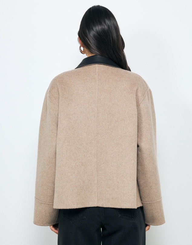 AERE - Maya Double Faced Wool Blend Jacket