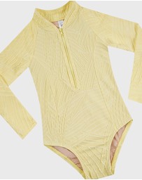 Aqua Blu Kids - Stepping Stones Long Sleeve One Piece - Kids