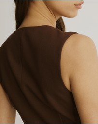Atmos&Here - Bell Asymmetric Mini Dress