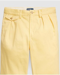Polo Ralph Lauren - Whitman Relaxed Fit Pleated Chino Pants - Teens