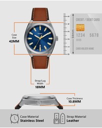 Fossil - Everett Brown Analogue Watch