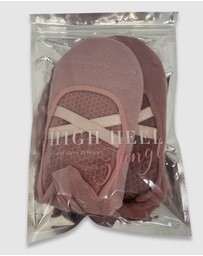 High Heel Jungle - Pilates Grip Socks - 2 Pack
