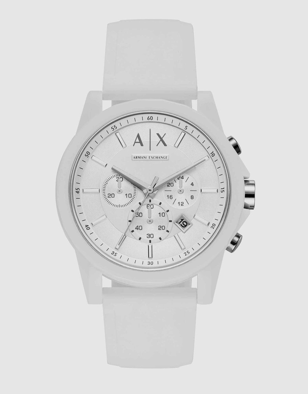 Armani Exchange - Armani Exchange White Watch AX1325