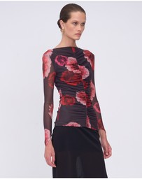Suboo - Frida Ruched Front Long Sleeve Top