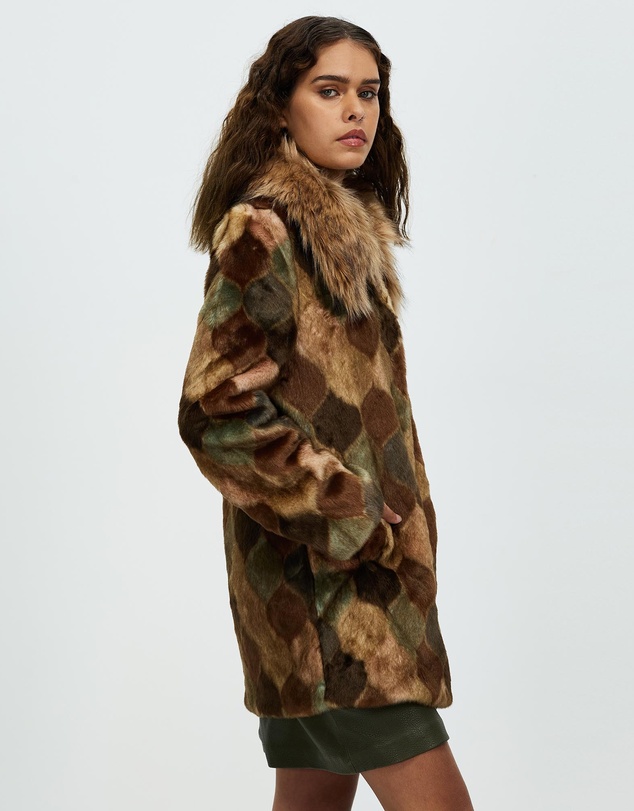 Unreal Fur - Casablanca Coat