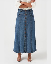 Seventy + Mochi Denim - Mia Seamed Skirt