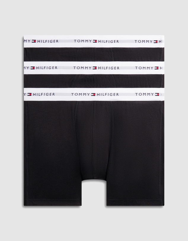 Tommy Hilfiger - 3-Pack Signature Logo Waistband Boxer Briefs