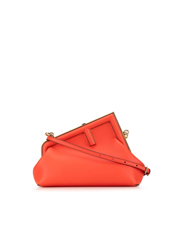 Pre-Loved by Azura Reborn - Pre-Loved Fendigraphy Coral Leather Crossbody
