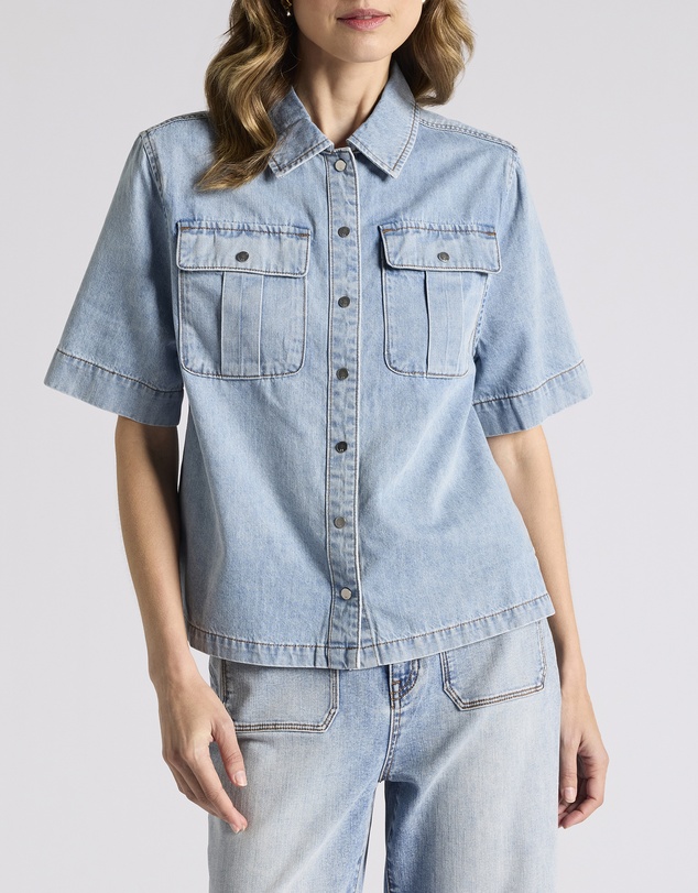 David Lawrence - Gacia SS Denim Shirt
