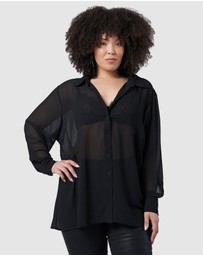 Sunday In The City - Vixen Sheer Shirt
