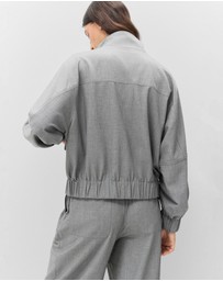 UNISON - Tailored Zip Front Jacket