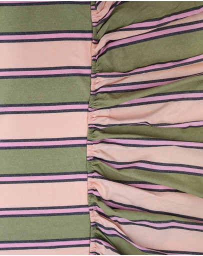 Mosey Me - Carnival Stripe Fitted Sheet