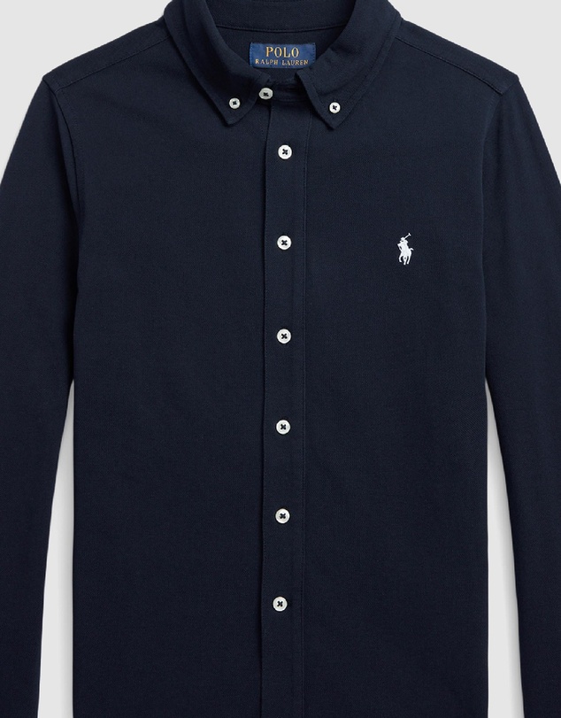 Polo Ralph Lauren - Featherweight Cotton Mesh Shirt - Teens