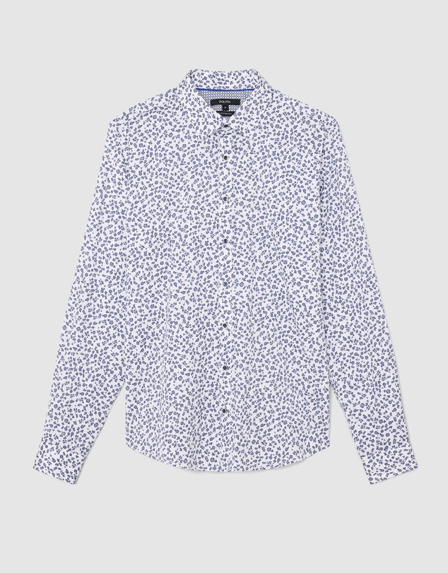 Politix - Ditsy Floral Print Long Sleeve Shirt