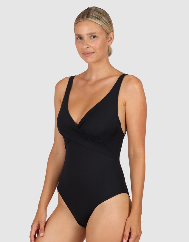 Baku Swimwear - Chloro D-E Cup Wrap One Piece Swimsuit