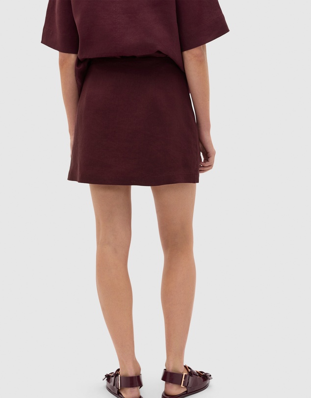 Seed Heritage - Linen Wrap Skort
