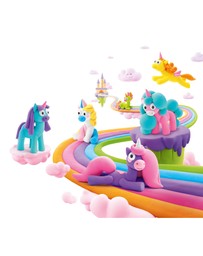 Hey Clay - Rainbow Unicorns Set