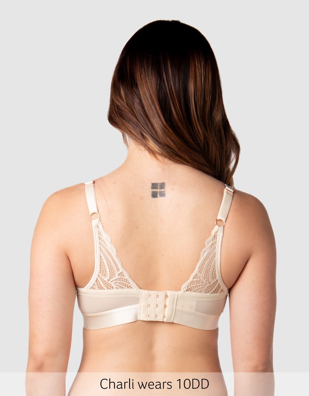 Hotmilk Maternity Lingerie - Warrior 2.0 Plunge Nursing Bra - Flexiwire