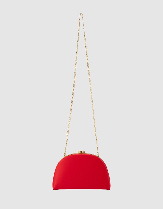 Olga Berg - Celeste Curved Clutch