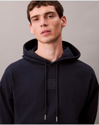 Calvin Klein - Premium Terry CK Emblem Hoodie