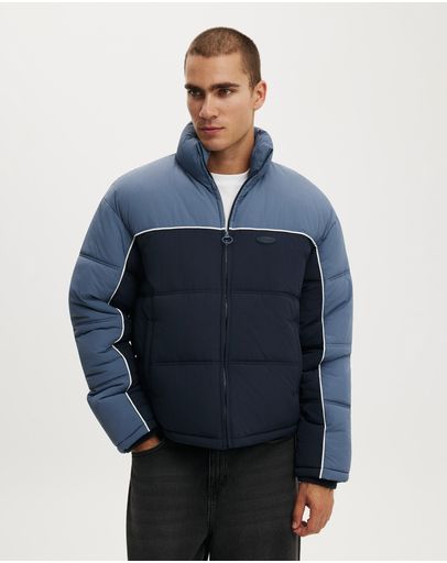 BLUE  PANELLED