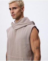 Surrounded By Ghosts - The Anandite French Terry Sleeveless Hoodie