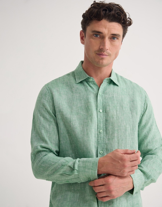 Oxford - Cooper Ls European Linen Shirt