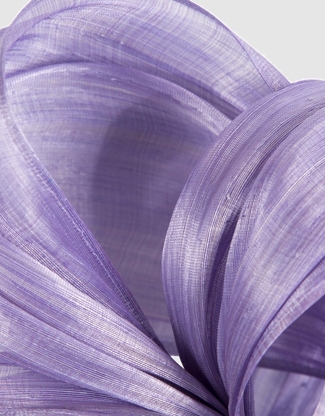 Fillies Collection - Bespoke Lilac Bow Racing Fascinator