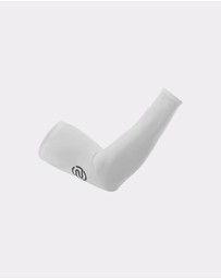 SKINS - SKINS Compression Unisex Series-1 Running/Football/Gym Arm Sleeve White