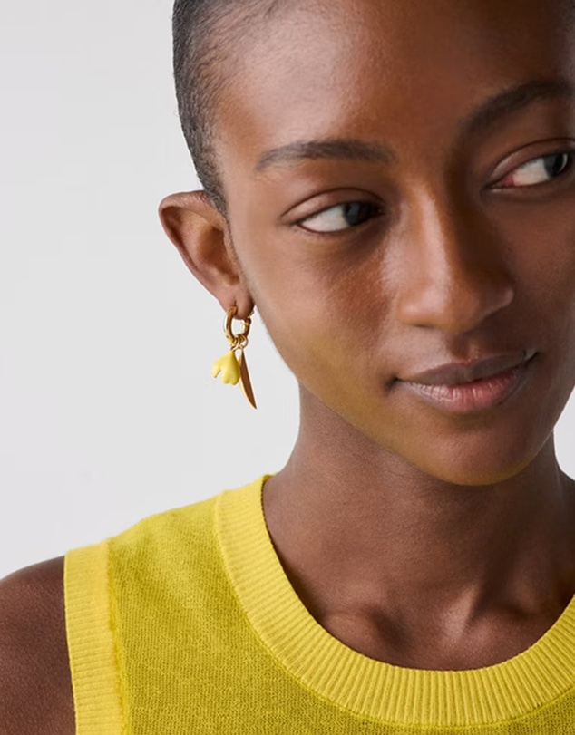 Kate Spade - Golden Bloom Drop Earrings