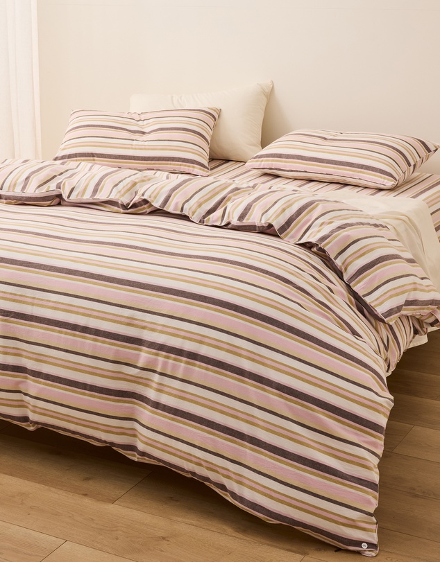 Sheet Society - Leo Washed Cotton Quilt Cover Set