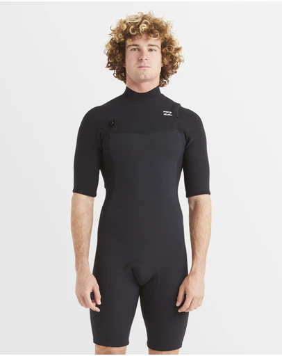 Billabong - Mens 2/2mm Revo Natural Chest Zip Springsuit