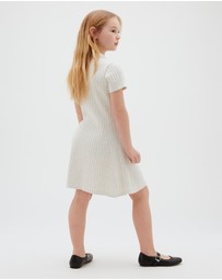 Calvin Klein Jeans - Girls Rib Polo Dress