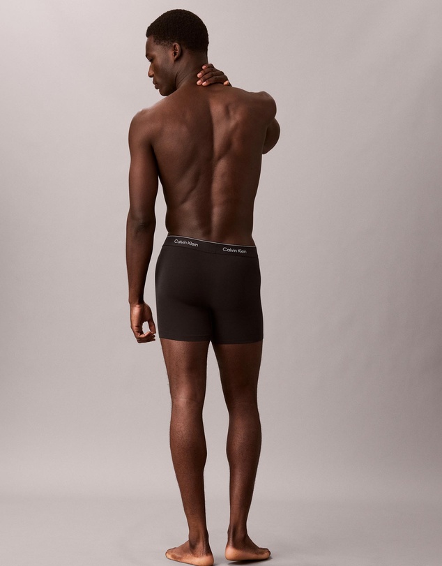 Calvin Klein - 5-Pack Icon Cotton Stretch Boxer Briefs