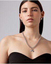 Michael Hill - Created Round Blue Sapphire Birthstone Pendant in 10kt Yellow Gold