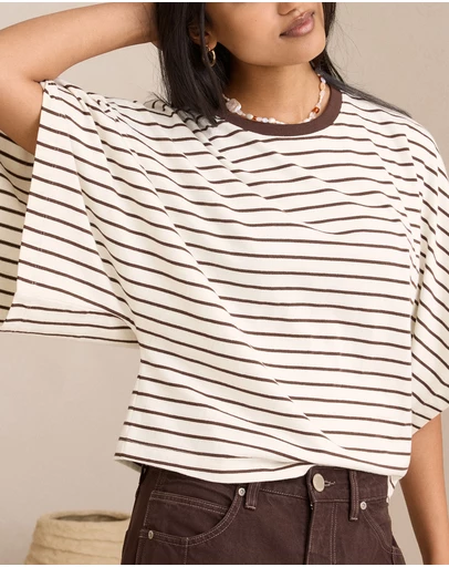 Ceres Life - Lucy Relaxed Sleeve Tee