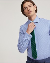 Oxford - Trafalgar French Cuff Checked Shirt