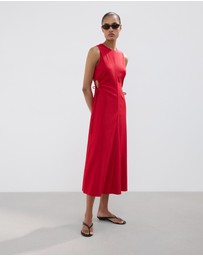 M.N.G - Cut-Out Dress with Bows