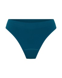 Modibodi - Modicomfort Seamless Hi Waist Period Underwear Thong Light Absorbency