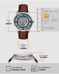 Fossil - Townsman Brown Automatic Watch