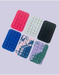 LOUVE COLLECTION - Suction Plate Phone Mount | Hot Pink