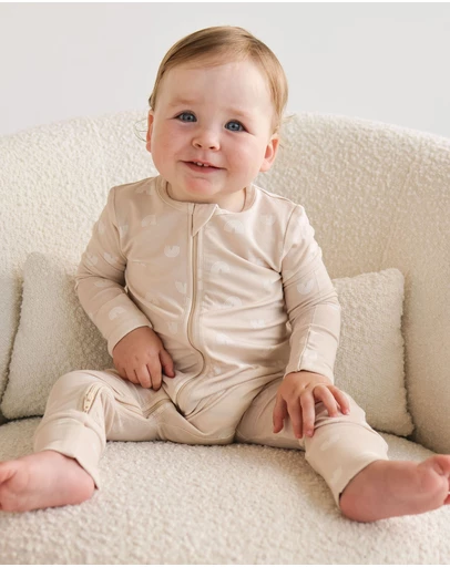 Kynd Baby - Day or Night Onesie in Neutral Rainbow
