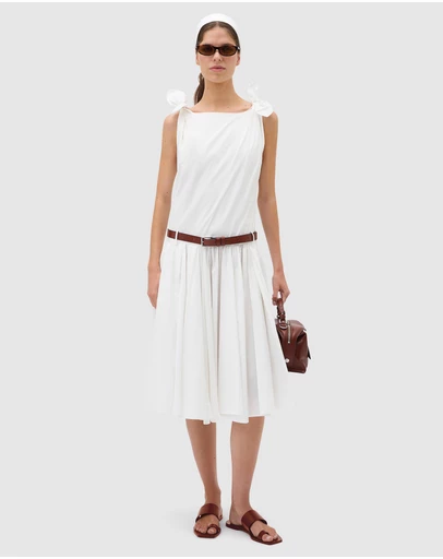 Oroton - Tie Shoulder Dress
