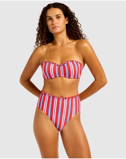 Seafolly - Positano High Waisted Bikini Bottom