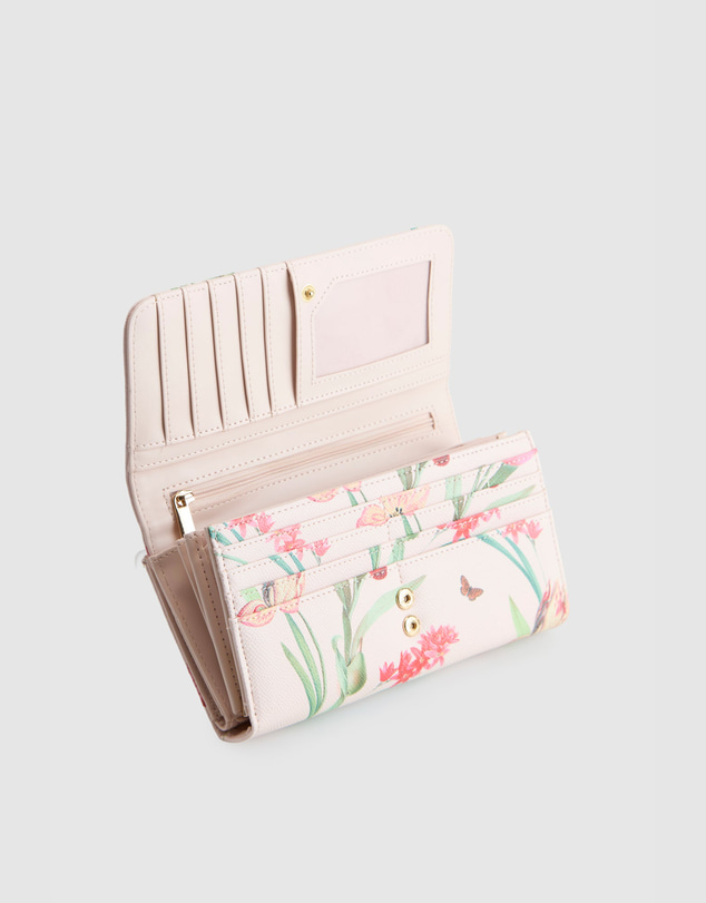 Laura Jones - Floral Large Clutch Wallet