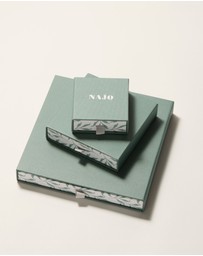 Najo - Café Silver Earrings