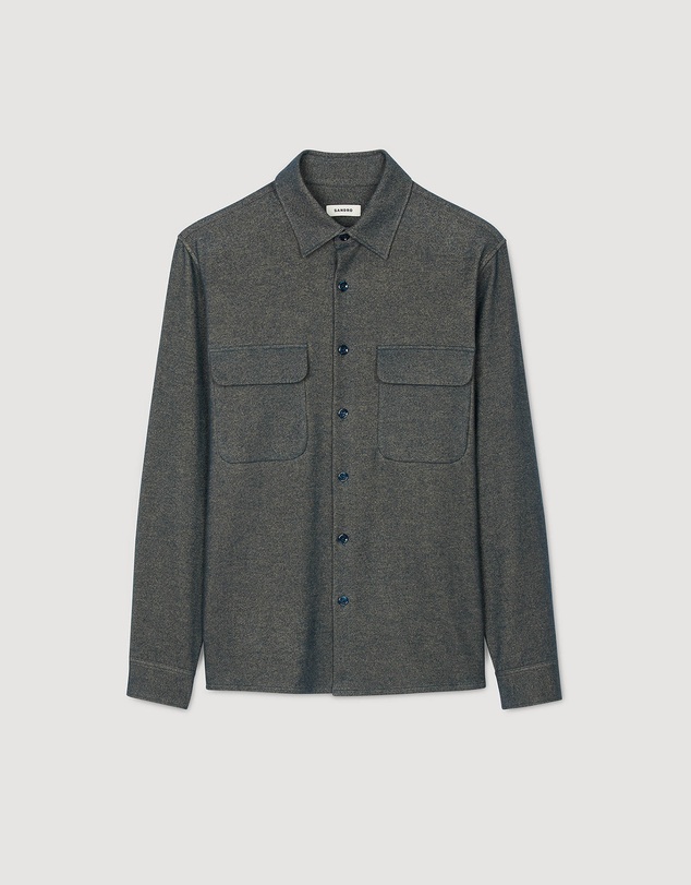 Sandro - Flannel Pocket Shirt