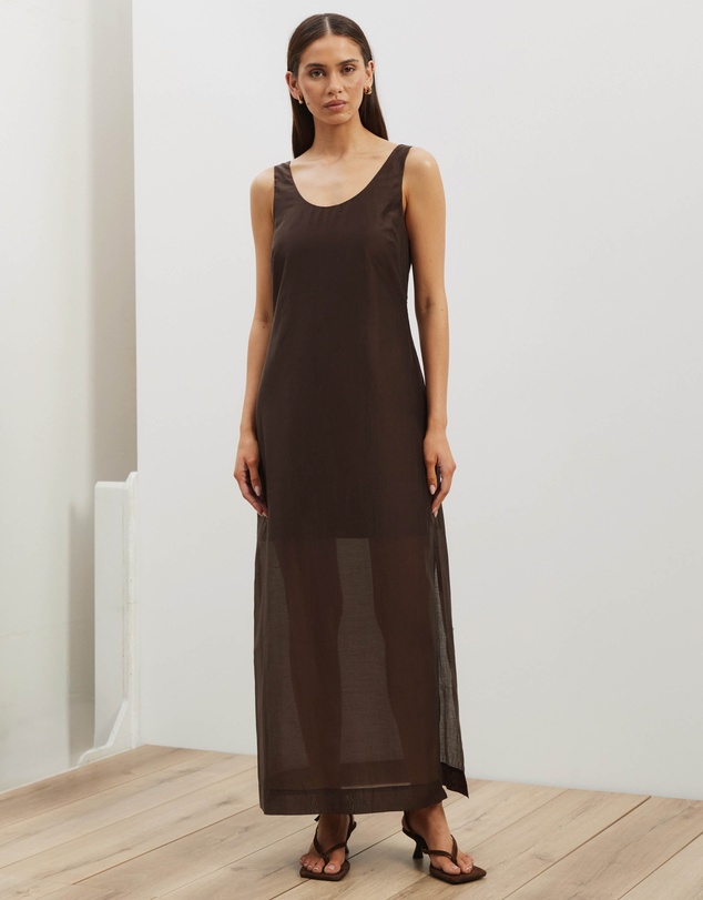 Atmos&Here - Tammy Organza Maxi Dress