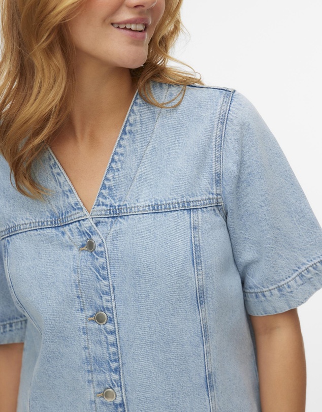 Vero Moda - Fonda Denim Mini Dress